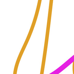 Orange abstract lines background 