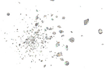 ビッグバンのように大量のダイヤモンドが誕生！ - obrazy, fototapety, plakaty
