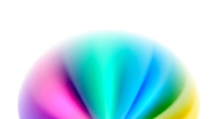 Color mixing liquid rainbow shape background