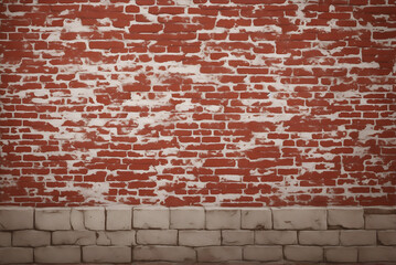 old brick wall, vintage brick wall texture