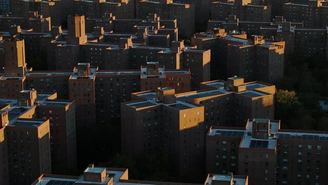 Peter Cooper Village at sunrise