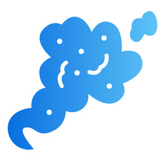 dust gradient icon