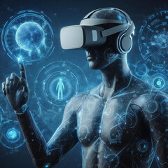 Crafting the Future of Virtual Reality Images with VR headset AI