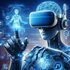 Crafting the Future of Virtual Reality Images with VR headset AI