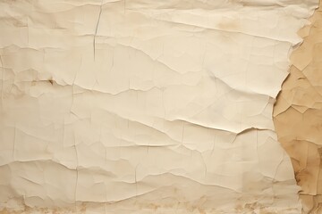 Old paper texture crumpled paper background