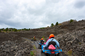 Quad Biking on Mount Etna - Italy