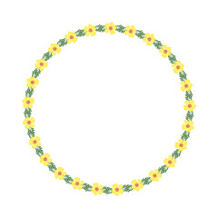 Elegant Flower Frame