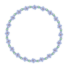 Elegant Flower Frame