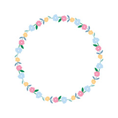 Obraz premium Elegant Flower Frame