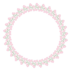 Elegant Flower Frame