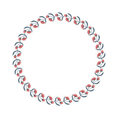 Obraz premium Elegant Flower Frame