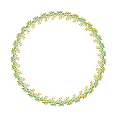 Elegant Flower Frame