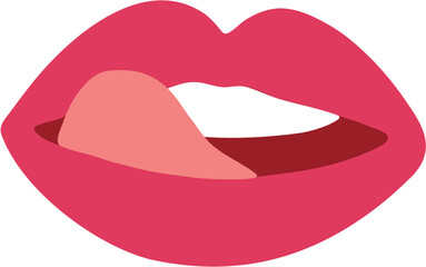 lips shape clipart
