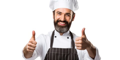 chef is giving thumbs up, generative AI