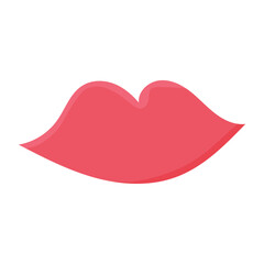 lips red kiss french france lipstick icon