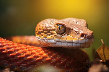 Fototapeta premium Micro Photography a snake