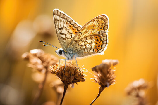 butterfly on flower