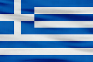 greek flag greece country white blue stripes cross