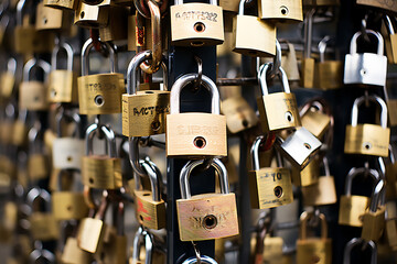 padlock and keys