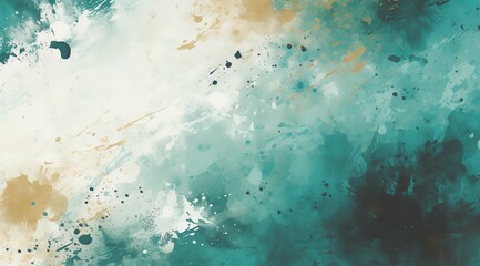 Abstract background with spots and splashes
