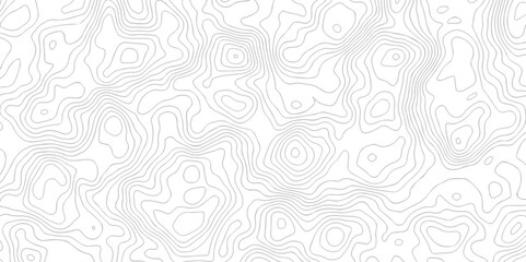 	
Abstract pattern with lines. Abstract sea map geographic contour map and topographic contours map background. Abstract white pattern topography vector background. Topographic line map background.