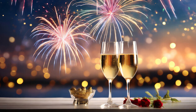 Einladung zum Neujahrsempfang, Generated image