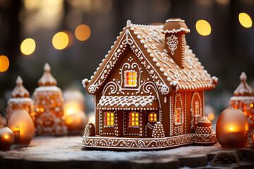 christmas gingerbread house