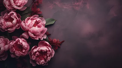 Stickers Bloemenwinkel Beautiful flower patterns - Floral background  © Tierney