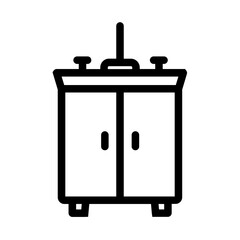 Bathroom furniture sink 