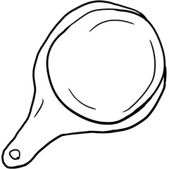 hand drawn illustration of a pencil