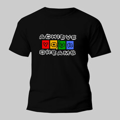 illustration t shirt typography for print