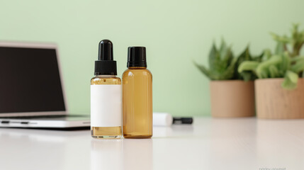 cosmetic products still life