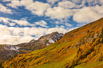 Hinterstein - Allgäu - Herbst - Alpen - Berge - malerisch