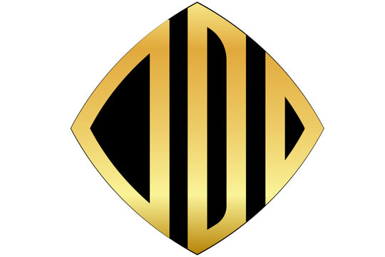 DDD,DD, DD, logos. Abstract initial monogram letter alphabet logo design