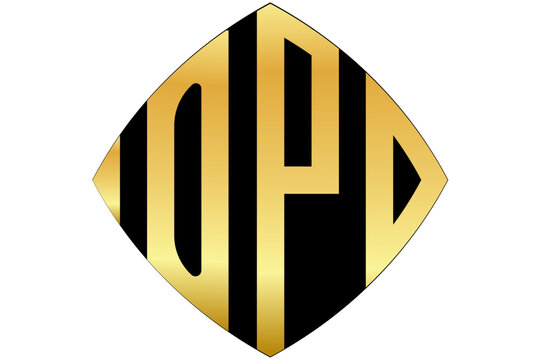 DPD, OPD,PD, DP, logo. Abstract initial monogram letter alphabet logo design