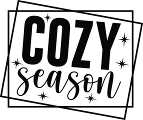 cozy season svg design and bundle © design