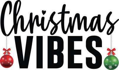 Obraz premium christmas vibes svg design and bundle