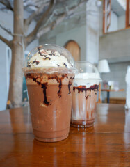 The mocha flavor is very rich and delicious.                               