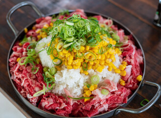 rice with vegetables　ペッパーランチ