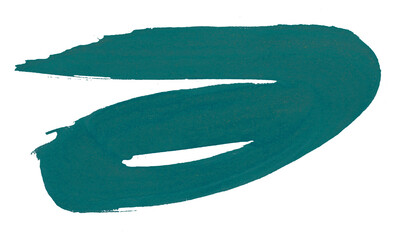 Green watercolor background. Artistic hand paint. Isolated on transparent background.