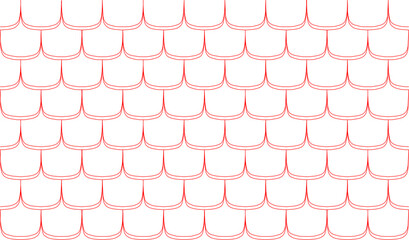 Vector sketch illustration of abstract deconstructed brick background pattern