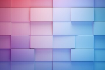 gradient background with embossed rectangle. minimalist surface with raised shape. Generative AI