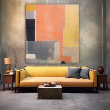  A peaceful commotion setting with a touch of surreal
