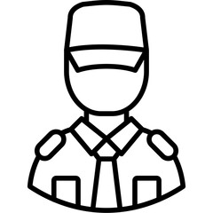 Security Man Icon