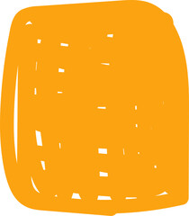 abstract shape element hand drawn