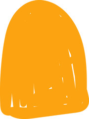 abstract shape element hand drawn