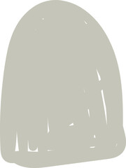 abstract shape element hand drawn