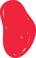 abstract shape element hand drawn