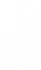 abstract shape element hand drawn