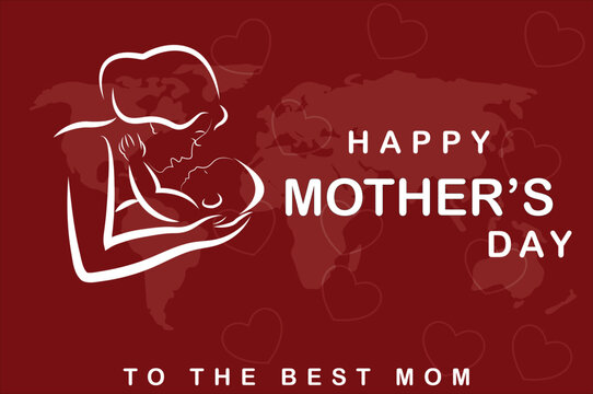 World Mother's Day Vector: Celebrating Unconditional Love 